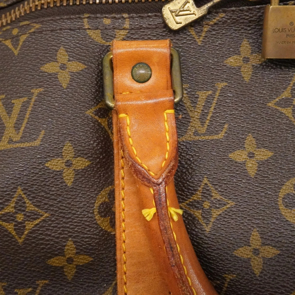 LOUIS VUITTON Authentic Brown Monogram Keepall 50 Boston Bag - Picture 9 of 14